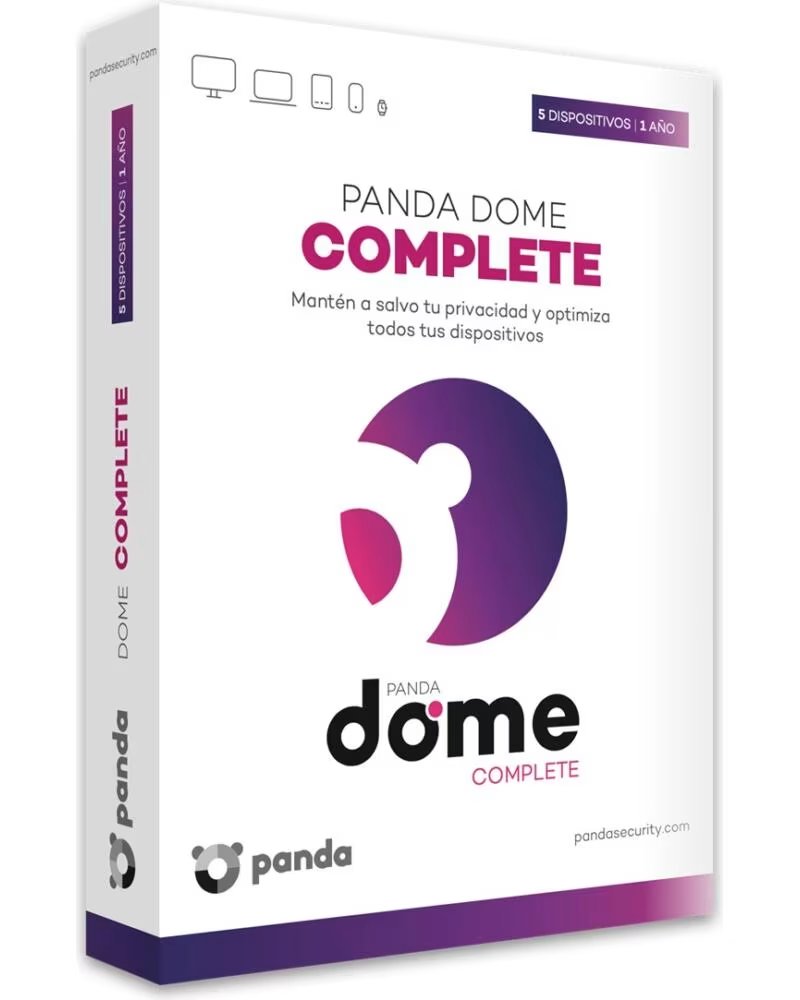 PANDA Antivirus dome complete 5 dispositivos 1 ano caja