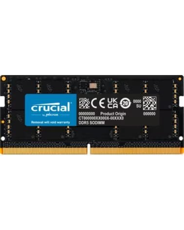 CRUCIAL Memoria ram ddr5 32gb - sodimm - 5600 mhz - pc5 44800 - cl46