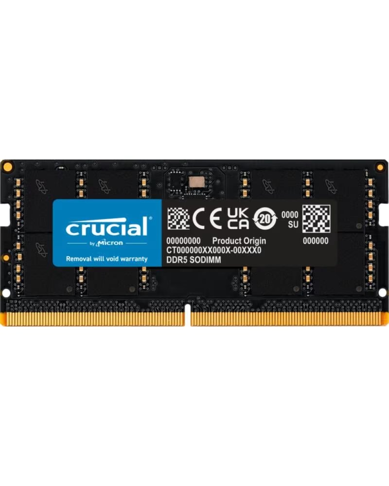 CRUCIAL Memoria ram ddr5 32gb - sodimm - 5600 mhz - pc5 44800 - cl46