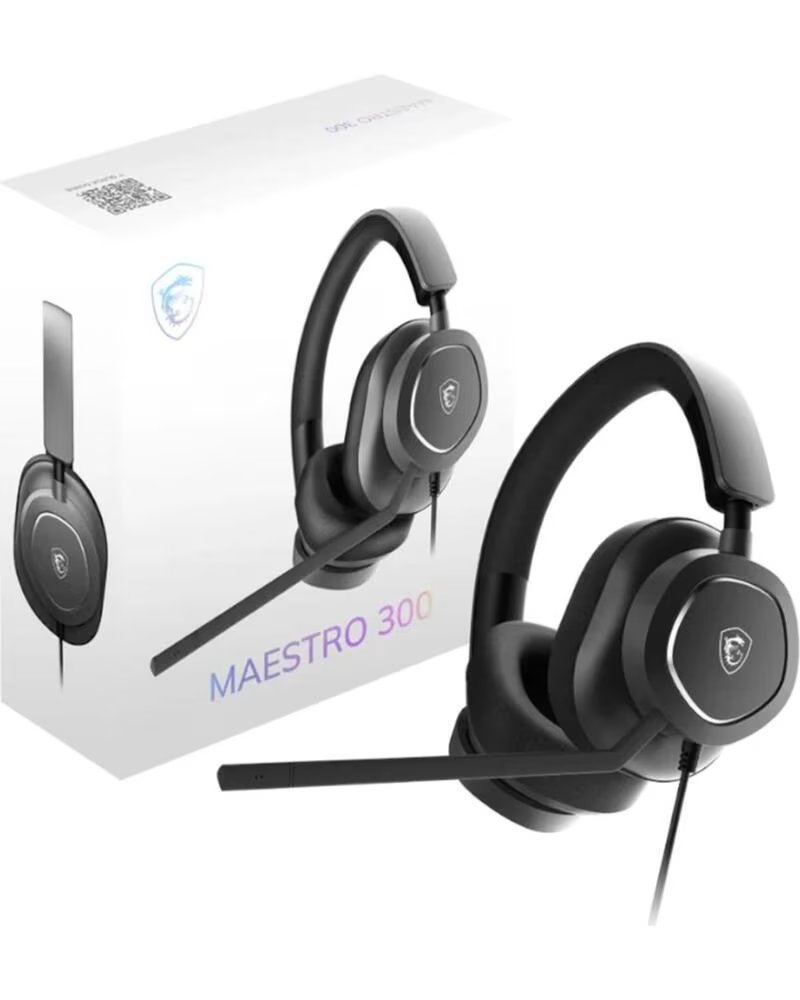 MSI Auriculares gaming maestro 300 negro
