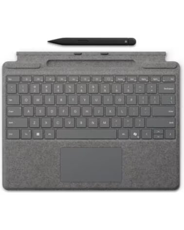 MICROSOFT Teclado surface type pen para surface pro10 plata