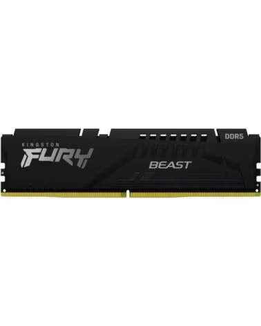 KINGSTON Memoria ram ddr5 32gb - 5600mt - s - pc5 - 44800 - fury beast - cl40 - negro