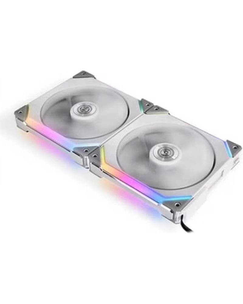 LIAN LI Ventilador caja uni fan sl140 rgb 2x 140mm blanco