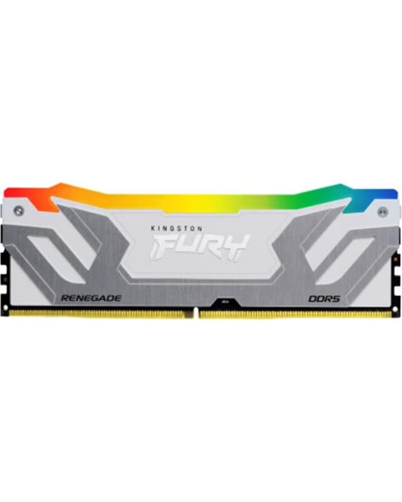 KINGSTON DDR5 RAM 24GB 8400MT/S FURY RENEGADE RGB WEISS SILBER