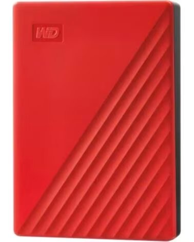WESTERN DIGITAL WD Disco duro externo hdd wd western digital 6tb my passport 2,5 pulgadas usb 3 2 rojo