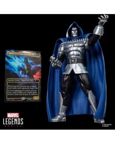 HASBRO Figura marvel legends series x magic the gathering dr doom 2099