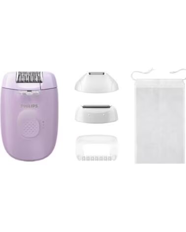 PHILIPS EPILIERER SERIE 4000 BRE257 MIT AKKU UND 4 AUFSÄTZEN