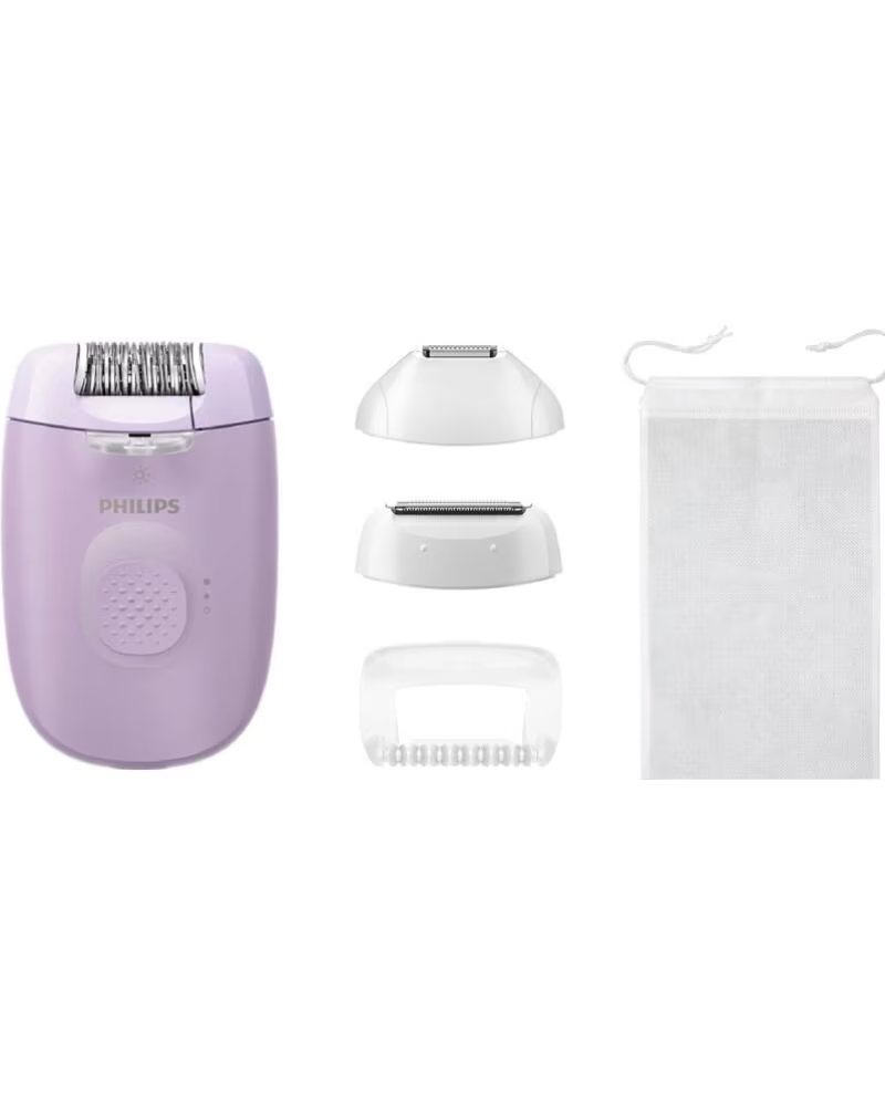 PHILIPS EPILIERER SERIE 4000 BRE257 MIT AKKU UND 4 AUFSÄTZEN
