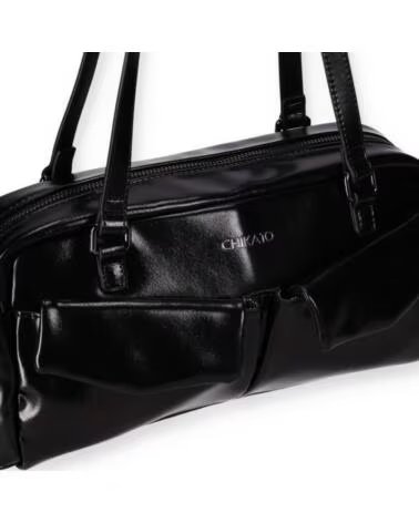CHIKA10 LINDA 01 BOLSO DE HOMBRO NEGRO NEGRO-BLACK