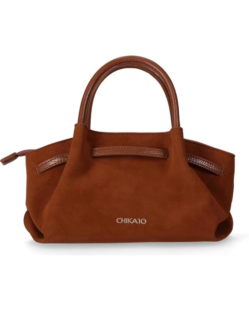 CHIKA10 BOLSO GUAPA 03 CUERO TAN CUERO-TAN