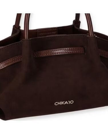 CHIKA10 BOLSO GUAPA 03 MARRÓN MARRON-BROWN