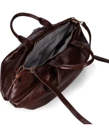 CHIKA10 BOLSO SINAGOGA MARRÓN MARRON-BROWN