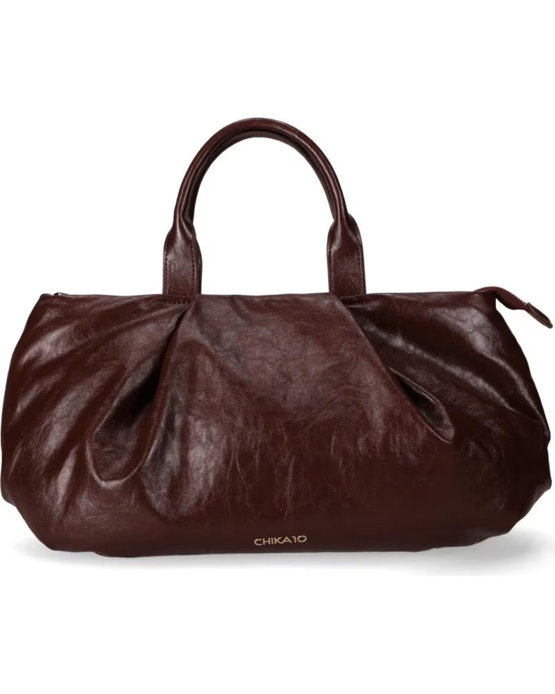 CHIKA10 BOLSO SINAGOGA MARRÓN MARRON-BROWN