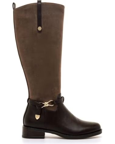 MARIA MARE 63790 STIEFEL HOCH IN BRAUN MIT ELEGANTEN DETAILS MARRóN