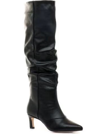 BOTAS ALTAS MTNG 56247 DE SALTO ALTO EM PRETO NEGRO