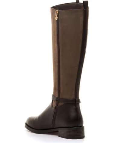 MARIA MARE 63790 STIEFEL HOCH IN BRAUN MIT ELEGANTEN DETAILS MARRóN