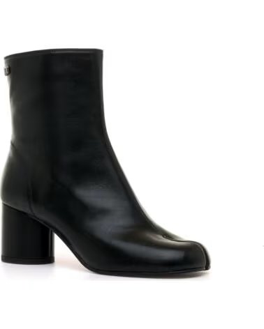 MTNG 50963 BOTINES DE TACÓN MEDIO PARA MUJER NEGRO