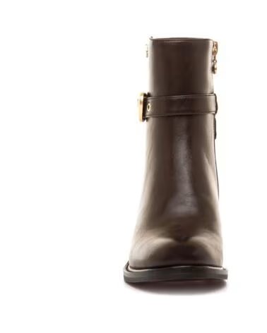 DAMEN HALBSTIEFEL MIT MITTLEREM ABSATZ MARIA MARE 63784 IN BRAUN MARRóN