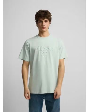 T-SHIRT A MANICHE CORTE SILBON AQUAMARINE MORADO