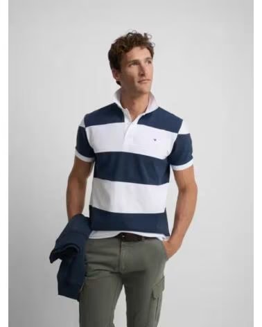 POLO DE MANGA CORTA A RAYAS PARA HOMBRE SILBON S261021002304 VARIOS COLORES