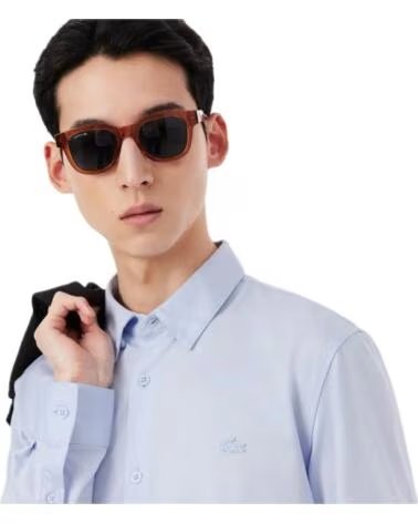 LACOSTE LANGARMHEMD CH2354 00 J2G HIMMELBLAU AZUL