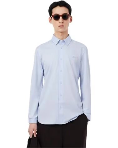 LACOSTE LANGARMHEMD CH2354 00 J2G HIMMELBLAU AZUL
