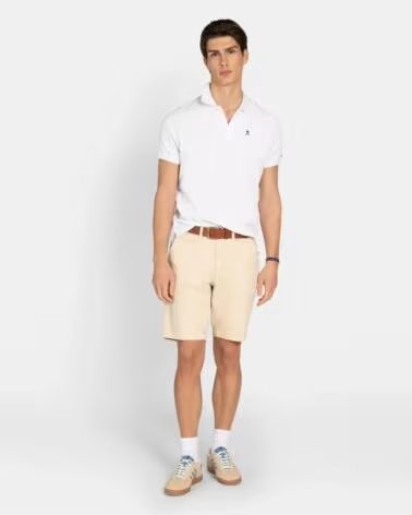 HARPER NEYER POLO MANGA CURTA HOMEM 403NOS001 200 BRANCO WHITE