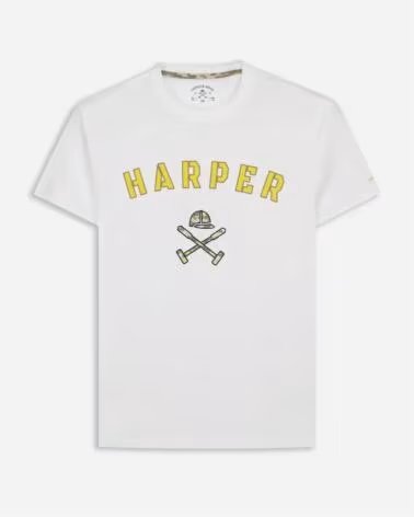 HARPER & NEYER T-SHIRT HOMME 401326018 BLANCO