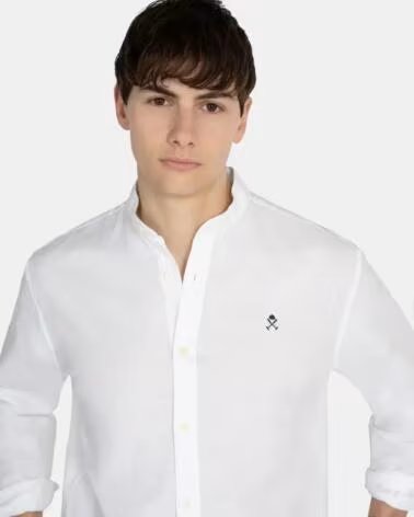 HARPER NEYER CAMISA DE MANGA LONGA MASCULINA 201326013 BLANCO