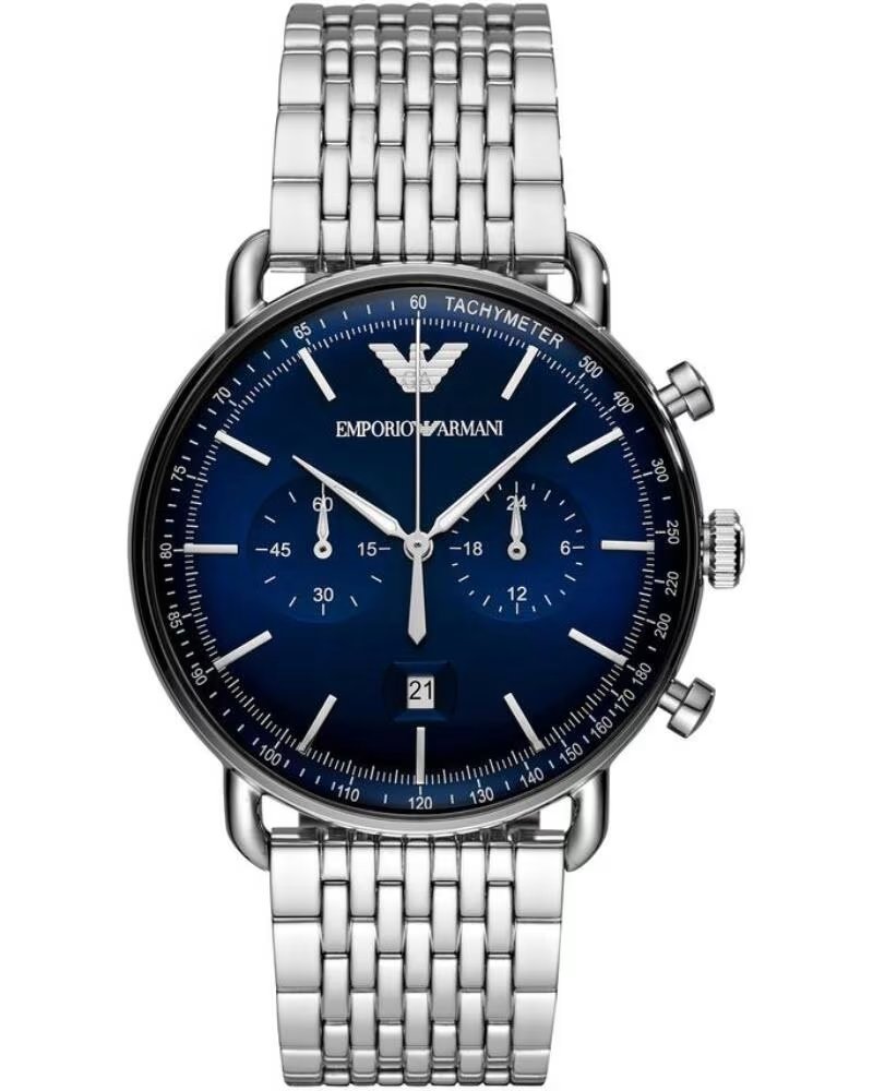 EMPORIO ARMANI UHR AR11238 SILBER PLATEADO
