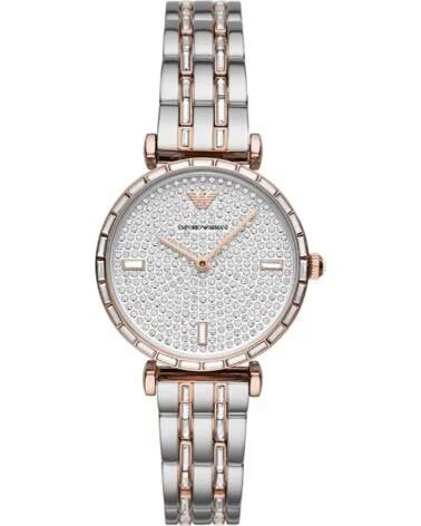 EMPORIO ARMANI UHR AR11293 EDELSTAHL SILBER UND ROSÉGOLD PLATEADO