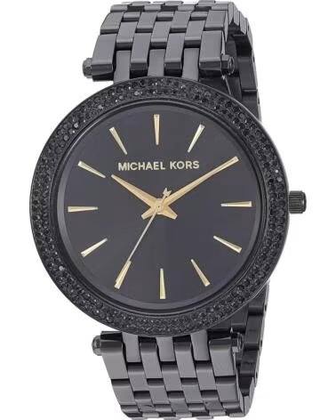 RELOJ MICHAEL KORS MK3337 DE ACERO INOXIDABLE NEGRO
