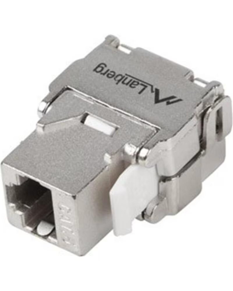 LANBERG Conector keystone toolless rj45 a lsa cat 6 s - ftp 180 grados