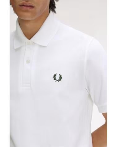 POLO FRED PERRY REISSUES ORIGINAL PLAIN - TARTAN GREEN WHITE