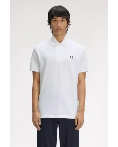 POLO FRED PERRY REISSUES ORIGINAL PLAIN - TARTAN GREEN WHITE