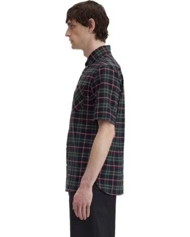 FRED PERRY TARTAN KURZARMHEMD M1741 Z89 MULTICOLOR