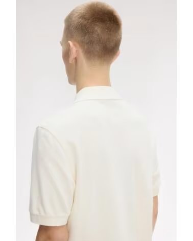 POLO GRAPHIC FRED PERRY CRUDO BEIGE