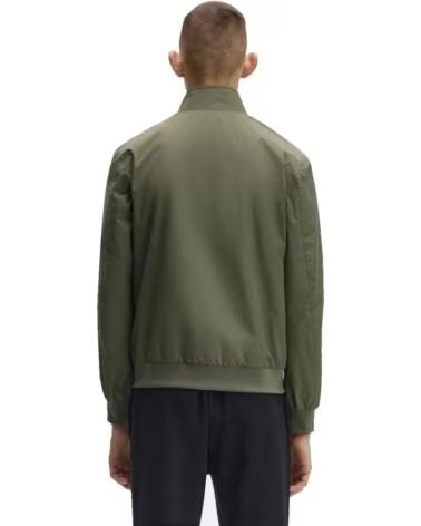 FRED PERRY BRENTHAM VESTE LAUREL WREATH VERT GREEN
