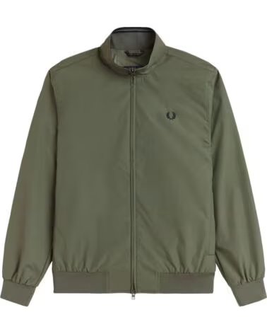 FRED PERRY BRENTHAM VESTE LAUREL WREATH VERT GREEN