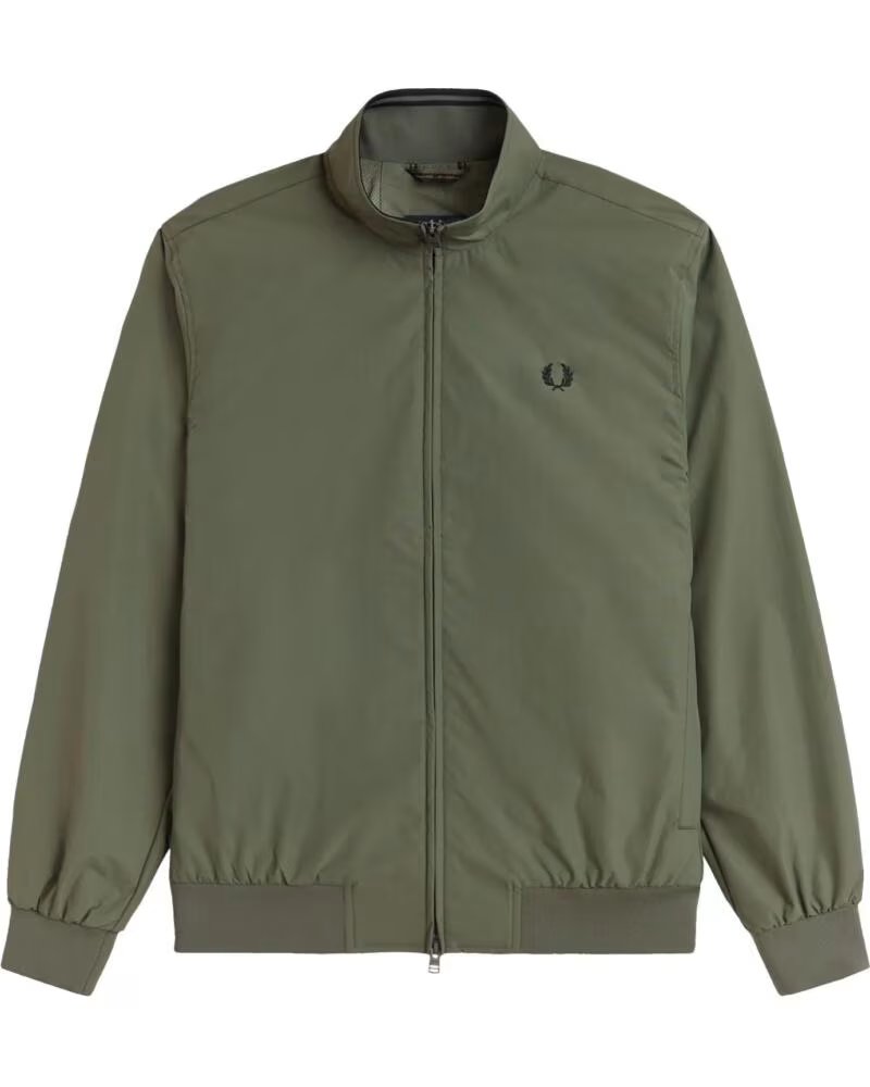 FRED PERRY BRENTHAM VESTE LAUREL WREATH VERT GREEN