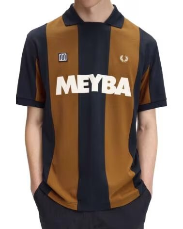 FRED PERRY MEYBA CUT AND SEW POLO NAVY