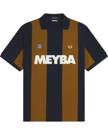 FRED PERRY MEYBA CUT AND SEW POLO NAVY