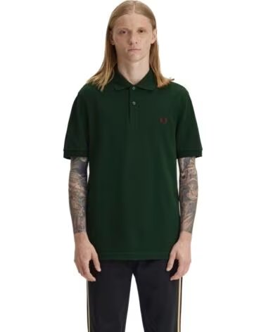 FRED PERRY Polo De Manga Corta M6000 en verde para hombre VERDE
