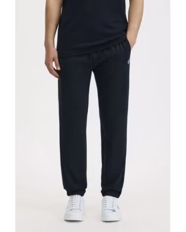 FRED PERRY LOOPBACK JOGGINGHOSE SCHWARZ BLACK