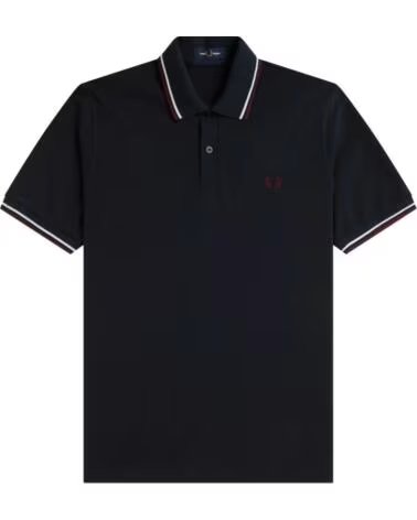 POLO FRED PERRY REISSUES ORIGINAL TWIN TIPPED NAVY