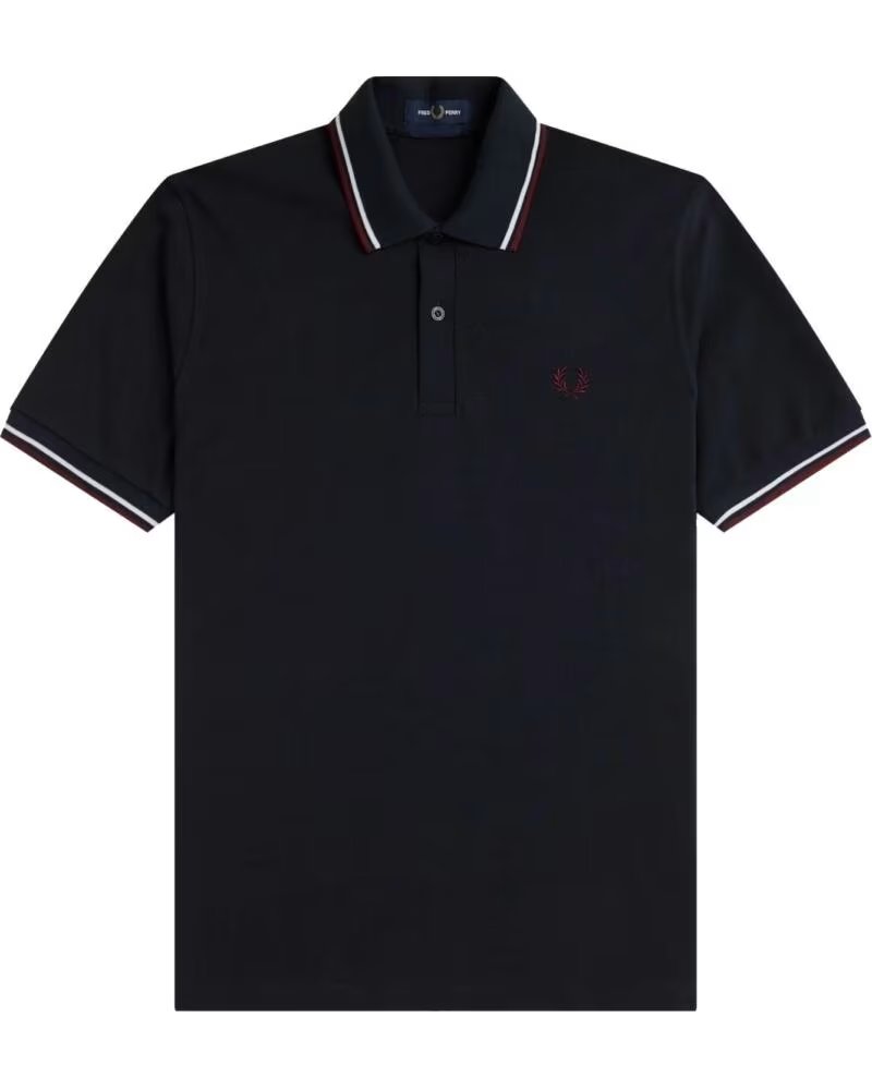 POLO FRED PERRY REISSUES ORIGINAL TWIN TIPPED NAVY