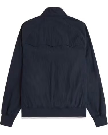GIACCHE FRED PERRY CRINKLE HARRINGTON NAVY