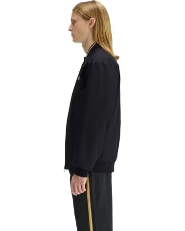 FRED PERRY BLUSÃO BOMBER BRENTHAM PRETO BLACK