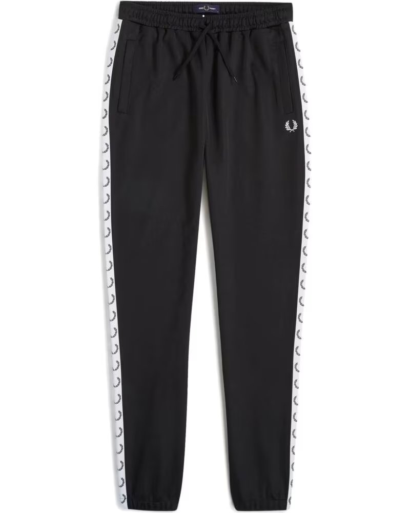 PANTALÓN DE CHÁNDAL TAPED TRACK FRED PERRY NEGRO BLACK