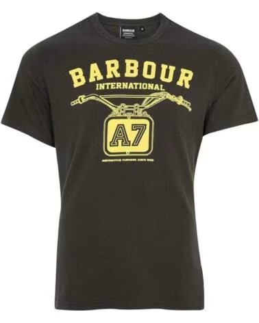 T-SHIRT BARBOUR INTERNATIONAL LEGENDARY A7 CINZA FLORESTA GREY